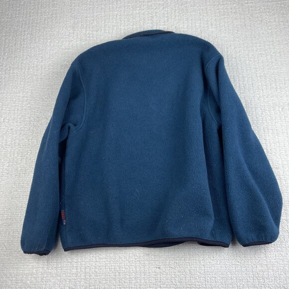 Vintage Woolrich Fleece Blue XL 90s Snap T USA Made Green Jacket Women Oversized - Picture 12 of 16